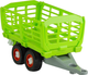 Traktor Lean Toys z otwieraną przyczepą 43 cm Zielony (3553) (5902808156536) - obraz 4
