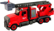 Wóz strażacki Lean Toys do rozkręcania z akcesoriami Czerwony (15923) (5905679074640) - obraz 3