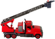 Wóz strażacki Lean Toys do rozkręcania z akcesoriami Czerwony (15923) (5905679074640) - obraz 5