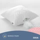 Подушка для сна 70х70 см NORDIC COMFORT+ IDEIA антиаллергенная холлофайбер чехол с молнией белая 4449431 - изображение 8