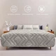 Одеяло зимнее полуторное 140x210 см Nordic Comfort IDEIA антиаллергенное теплое серое 4647933 - изображение 2