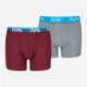 Набор подростковых трусов-боксеров 2 шт для мальчика Puma 94712501 146-152 см dark red/blue (8720245967594) - изображение 1