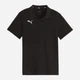 Детская футболка-поло для мальчика Puma teamGOAL 65860603 122-128 см Puma Black-Puma White (4099686680633) - изображение 1