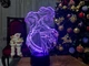 Змінна пластина для 3D світильників "Холодне серце" 3DTOYSLAMP 4420963 - зображення 2