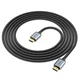 Кабель HOCO HDTV 2.0 Male to Male 4K HD data cable US03 (L=3M) 4758306 - зображення 3