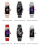 Smartwatch Kumi K18 Swarovski Gold (KU-K18/GD) (K18GD210106083) - Outlet - obraz 11