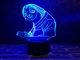 Сменная пластина для 3D светильников "Ленивец" 3DTOYSLAMP 3222224 - изображение 1