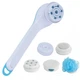Массажная щетка для тела Spin Spa Brush WN 01 Электрическая щетка для ухода за телом с насадками - изображение 1