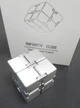 Нескінченний кубик RESTEQ, антистрес Infinity Cube 38 мм. Іграшка-антистрес з алюмінієвого сплаву 4912103 - зображення 2