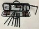 Набор шампуров и аксессуаров Grill Master Планшет Классик с мангал-рамкой из нержавеющей стали 16 в 1 в чехле (21-10-NB-2236) - изображение 6