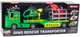Zestaw zabawek Lean Toys Ratowniczy ze światłami i dźwiękami Ciężarówka + Helikopter + Samochód + Dinozaur (21482) (5905991038788) - obraz 1