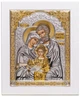 Ікона срібна Ekklesia Свята Родина (13x15,5 см.) (6696/2W) - зображення 1