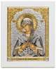 Ікона срібна Ekklesia Семистрільна Богородиця (23x27,9 см.) (6699/4W) - изображение 1