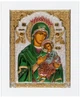 Ікона срібна Ekklesia Неустанної Помочі(Страсна) Богородиця (13x15,5 см.) (6788/2WCO) - зображення 1