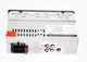 Автомагнитола Pioneer 8506 RGB 1DIN MP3 плеер панель управление пульт USB AUX SD - изображение 4