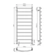 Рушникосушка Onlyheat Oria 500/1200/11 - зображення 6