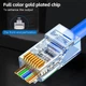 Конектор RJ45 Cat6 прозорий 2шт - зображення 7