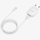 Зарядний пристрій Borofone BA49A 1USB 2,1A White + Cable MicroUSB - зображення 4
