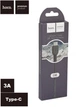 Кабель USB Hoco X20 Type-C Чорний - зображення 4