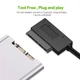 Кабель адаптер SATA 3, 22pin to USB 6Gbps Black, Для HDD та SSD - зображення 7