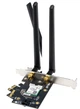 Wi-Fi адаптер ASUS PCE-AXE5400, BT5.2, 2.4G, 5G, 6G, Wi-Fi 6E, PCI Express x1 (90IG07I0-ME0B10) - зображення 4