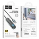 Адаптер переходник Hoco UA23 4K HDMI to Lightning (F) 1m черный - зображення 2
