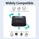 HDMI разветвитель двунаправленный Bi-Direction Switch на 2 порта 4К 60Hz Plastic, Black, переключатель + коммутатор 2x1, 1x2, для PC, XBox, PS4, PS5, видеоплееров - изображение 4