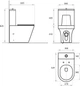Унітаз-компакт Koller Pool Grace Smart з бачком і з сидінням Soft Close дюропласт (0569550119) - зображення 2