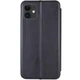 Противоударный Кожаный чехол-книжка Classy для Apple iPhone 13 (6.1") Черный - изображение 3