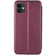 Кожаный чехол-книжка Classy для Apple iPhone 13 (6.1") Бордовый - 00000079545_2 - изображение 3