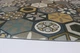 Коврик придверный Скандинавская сота 78x120 см КС-34 - изображение 3