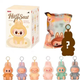 Мягкая игрушка Labubu 15 см — Рыжий Монстр Pop Mart, мягкий брелок-сюрприз - изображение 3