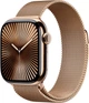 Смарт-годинник Apple Watch Series 10 GPS + Cellular 42mm Gold Titanium Case with Gold Milanese Loop (MX083QH/A) - зображення 1