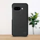 Кожаная накладка Stenk Cover для Google Pixel 9a Чёрный (79336) - изображение 1
