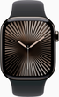 Смарт-годинник Apple Watch Series 10 GPS + Cellular 42mm Slate Titanium Case with Black Sport Band - S/M (MWXG3QH/A) - зображення 2