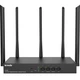 Беспроводной маршрутизатор Tenda с поддержкой 4 провайдеров, Wi-Fi 5, до 300 м², черный - изображение 1