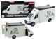 Auto transporter Lean Toys koni z otwieranymi drzwiami ze światłem i dźwiękiem Biały (20484) (5905991027713) - obraz 2