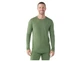 Термофутболка із довгим рукавом чоловіча Smartwool Men's Classic All-Season Merino Baselayer Longs Sleeve Boxed XXL Зелений - зображення 2