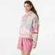 Толстовка жіноча Picture Organic Quenda 1/2 Zip Printed Women L Блакитний-Рожевий - зображення 1