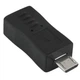 Перехідник адаптер miniUSB мама - microUSB тато прямий - зображення 2