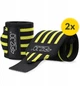 Бинты для запястий (кистевые бинты) 4FIZJO Wrist Wraps Black/Yellow (P-5907739311061) - изображение 6