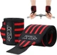 Бинты для запястий (кистевые бинты) 4FIZJO Wrist Wraps Black/Red (P-5907739313003) - изображение 1