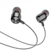 Навушники HOCO M87 String wiЧервоний earphones with with microphone Gloomy чорний - зображення 3
