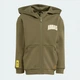 Детская толстовка с капюшоном для мальчика Adidas The Simpsons JL9198 116 см Olive Strata (4068807141384) - изображение 6