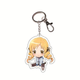 Брелок акриловый Девочка-волшебница Мадока Мами Томоэ Mahou Shoujo Madoka Magica Mami Tomoe 5 см - изображение 1