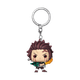 Фигурка брелок Funko Pop Фанко Поп Demon Slayer Tanjiro Клинок рассекающий демонов Танджиро 4 см DS TK KC 4 - изображение 2