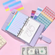 Блокнот-планер для денег формат А6,планер бюджета и хранения финансов,органайзер для ведения учёта дохода цвет фиолетовый planner_84_purple - изображение 2