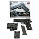 Страйкбольный пистолет с кобурой Браунинг Browning HP Galaxy G20+ металл Черный - изображение 6