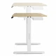 Компьютерный стол с электрорегулировкой высоты Sense7 Nojo White Pine 120x60 см Игровой - изображение 9