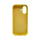 Защитный чехол-накладка Silicone Full Case AA Open Cam для Apple iPhone 16 Canary Yellow (FullOpenAAi16-33) - изображение 2